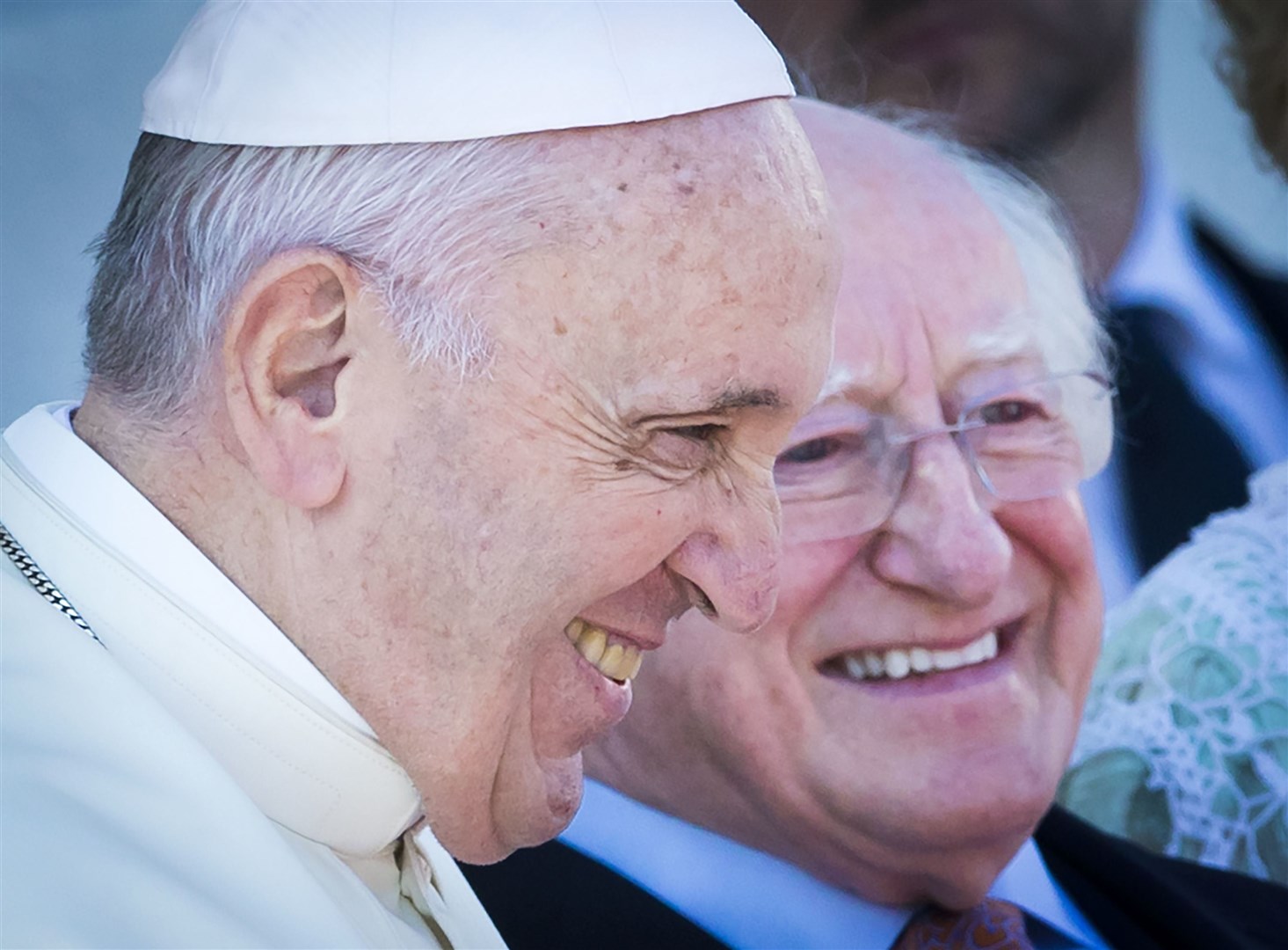 Irish President Michael D Higgins will attend the funeral of Pope Francis (Danny Lawson/PA)