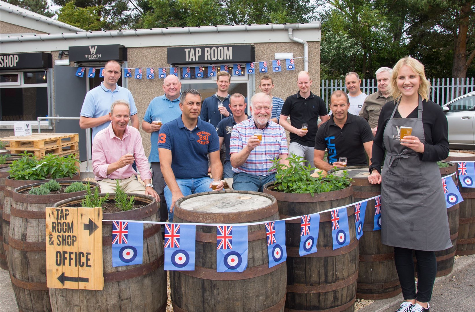 Windswept brewery tours and tastings. Picture: Becky Saunderson.