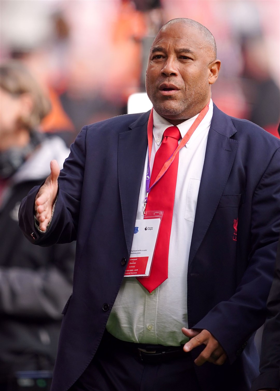 John Barnes played for England and Liverpool (Peter Byrne/PA)
