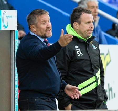 John Robertson thinks Inverness Caledonian Thistle would rise to the atmosphere if Dundee United’s fans are out in force for Robbie Neilson’s first home game in charge. Picture: Ken Macpherson