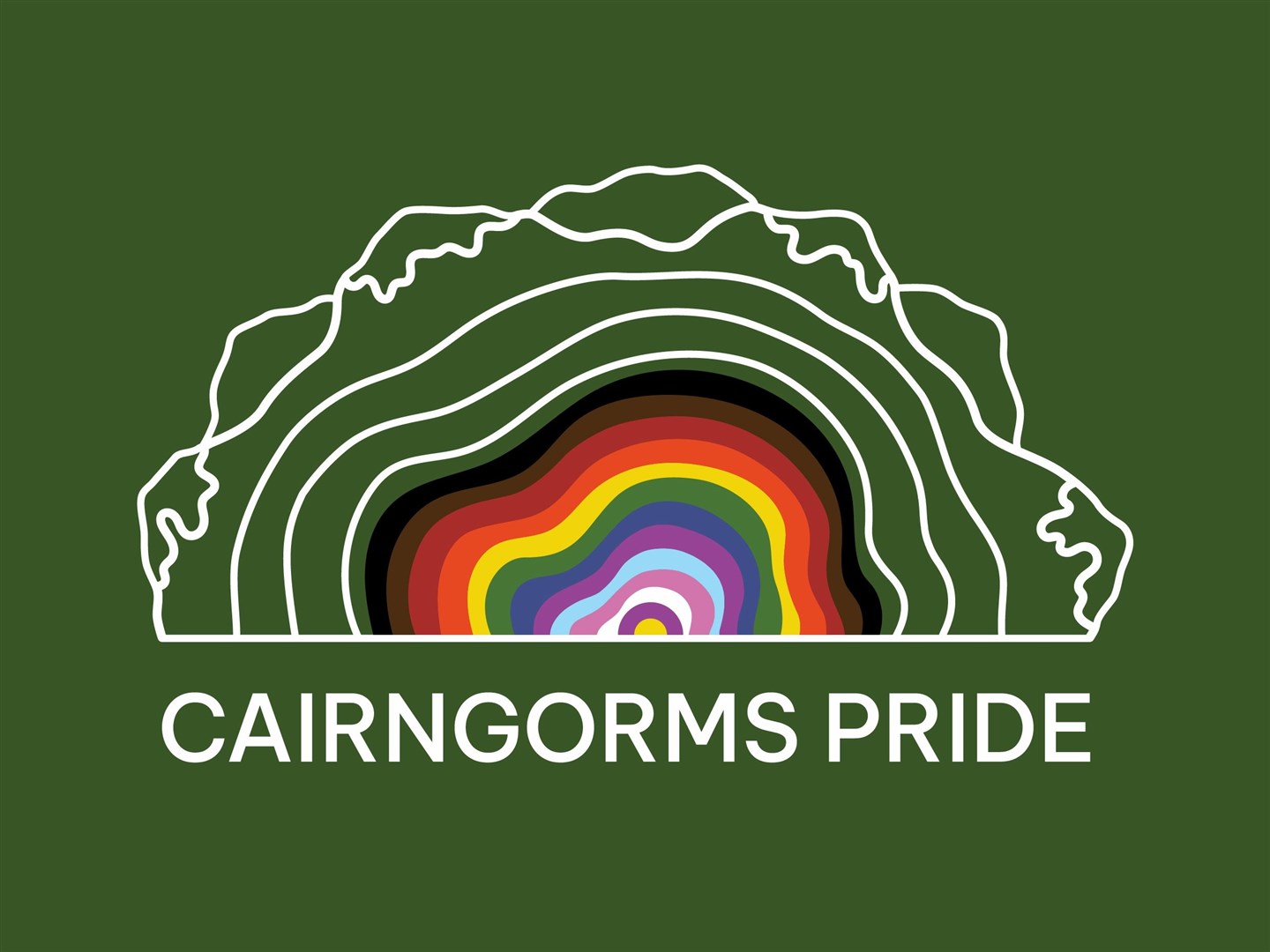 Cairngorms Pride logo.