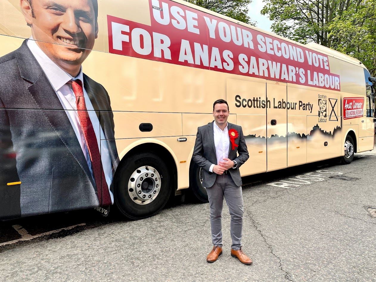 John Erskine, Labour candidate for Holyrood in 2026.
