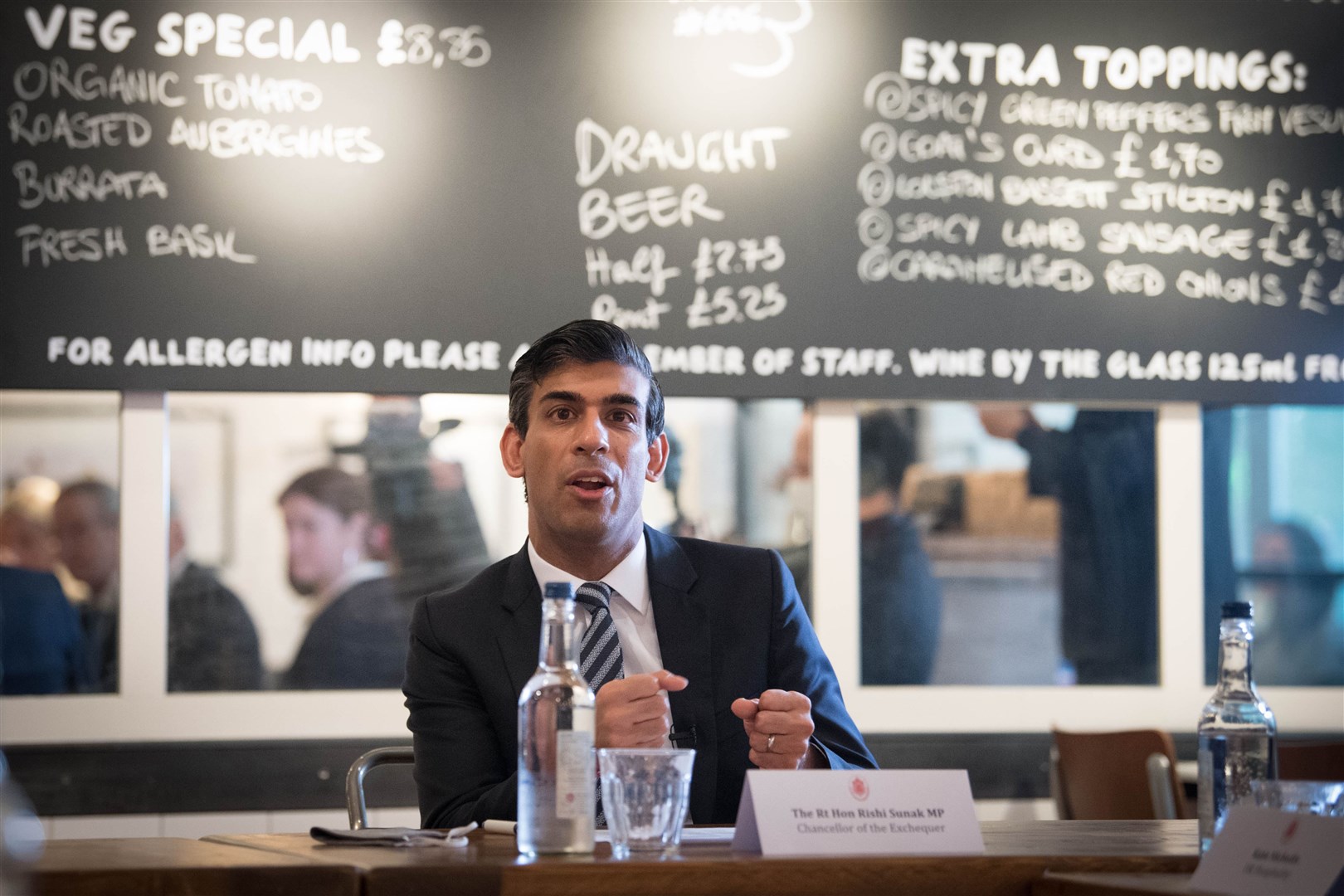 Rishi Sunak will face questions about his efforts to support the economy during Covid (Stefan Rousseau/PA)