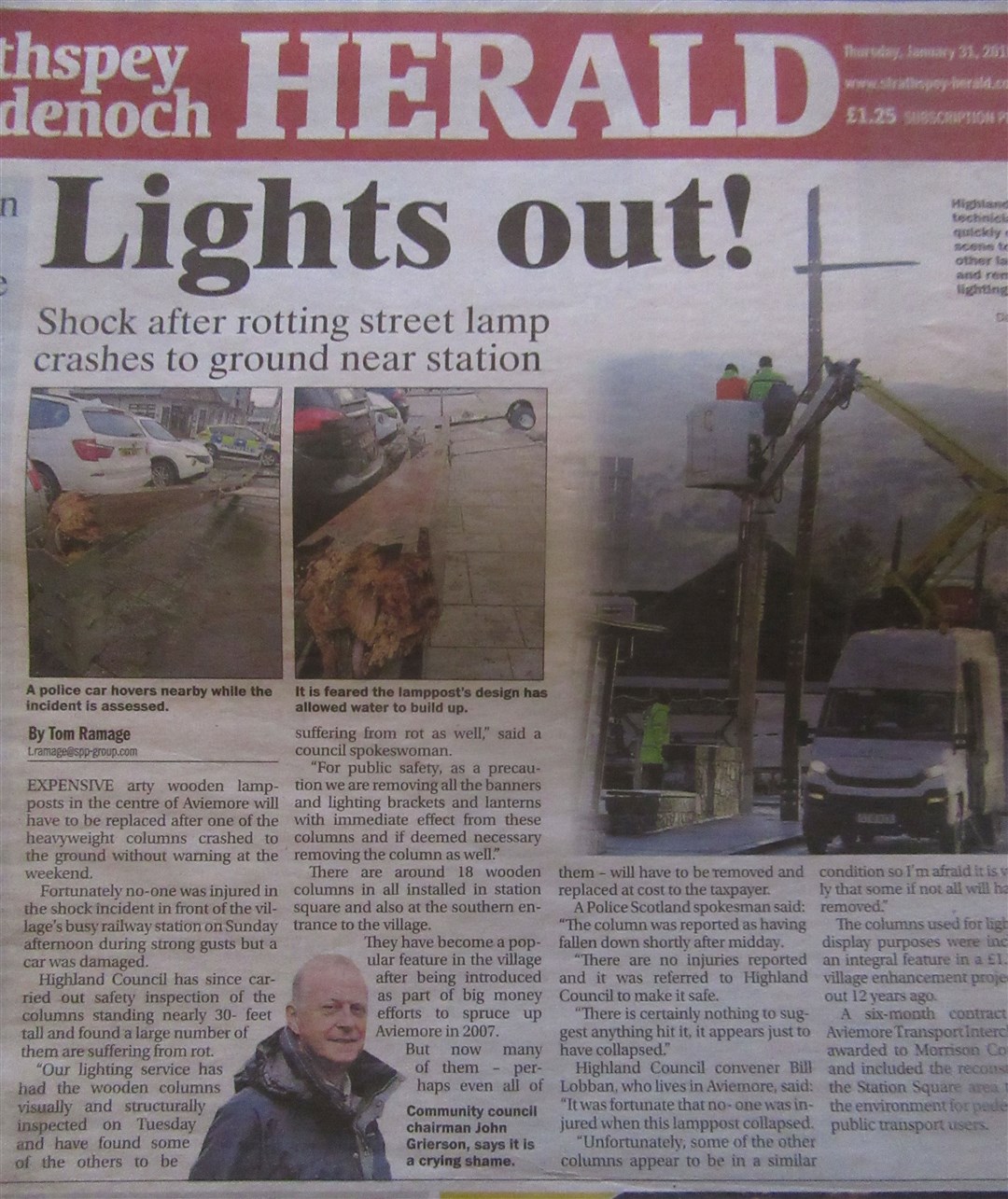 How the Strathy saw it in January 2019