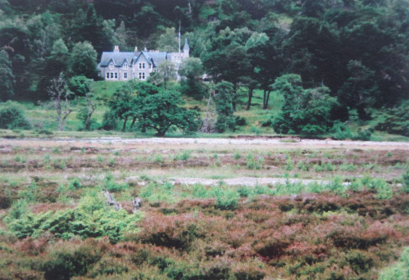 Scottish home: Glenfeshie Lodge in the early days of the Povlsen era
