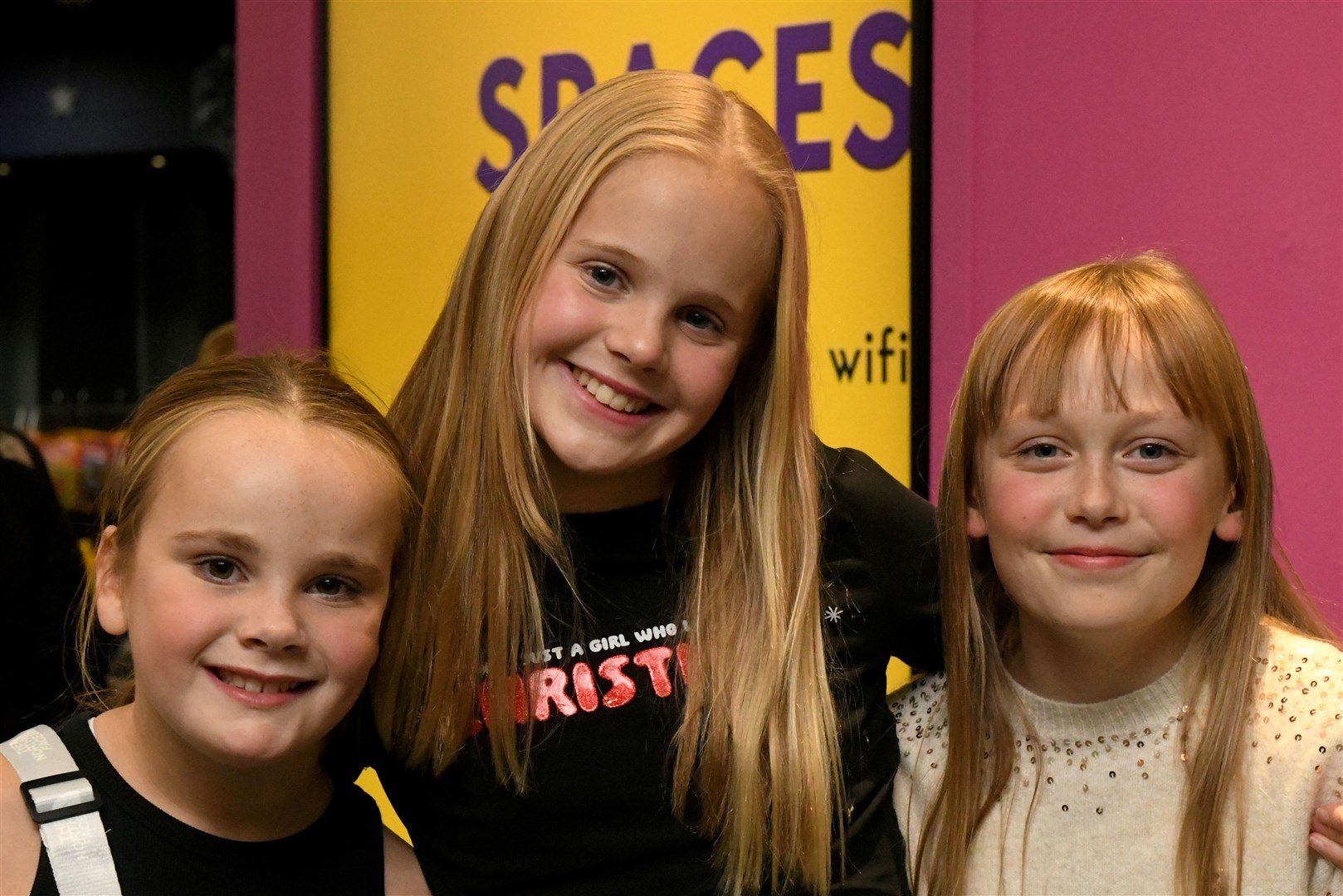 Ava Macdonald, Emma Low and Megan Bowles. Picture: James Mackenzie