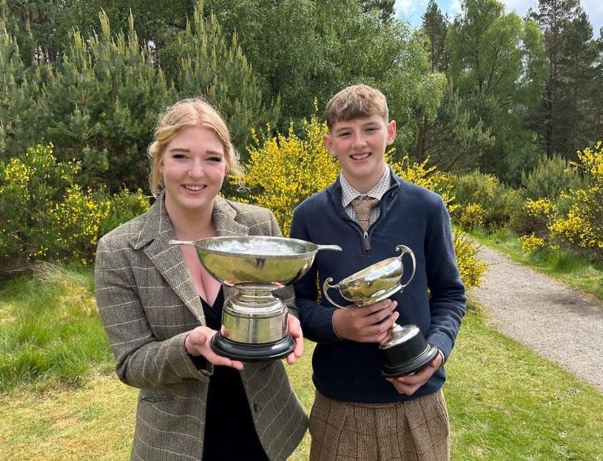 Lauren Cowe and David Anderson