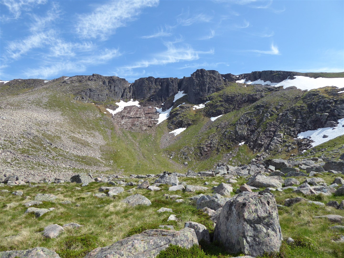 Project manager Gwenda Diack caught the Cairngorms at their awesome best