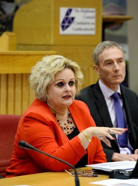 Councillor Maxine Smith in council chambers