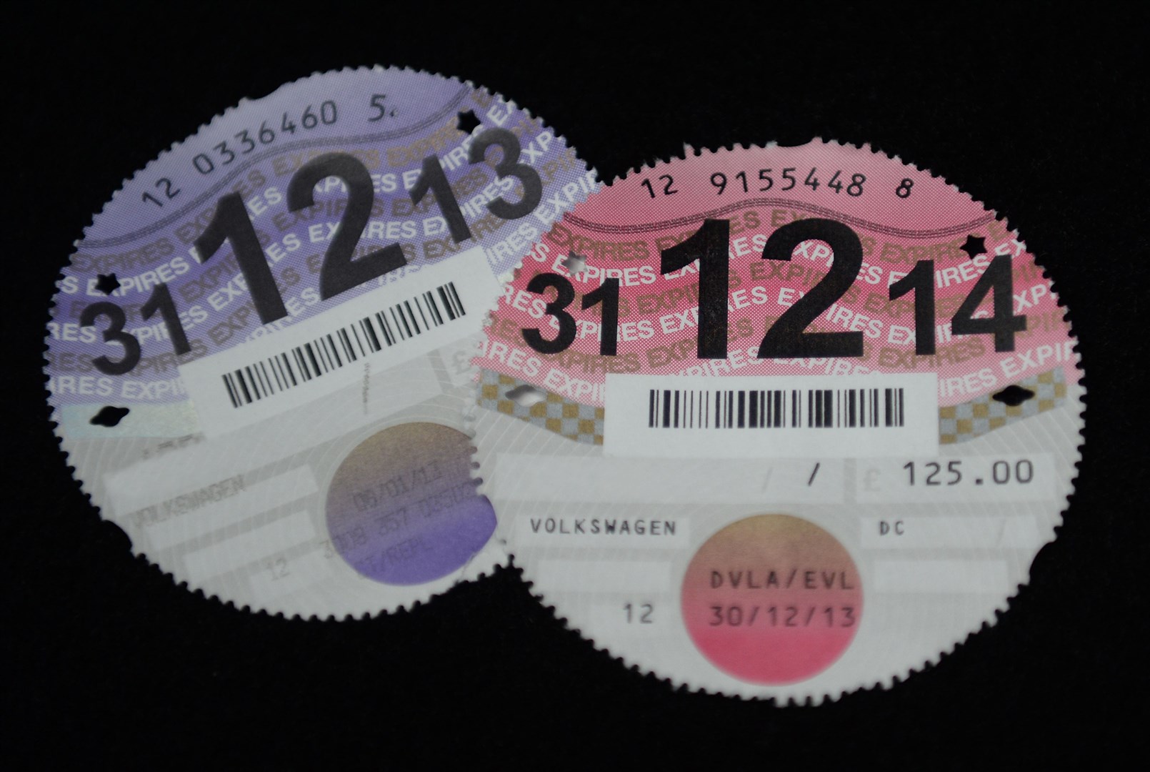 Paper tax discs were abolished in October 2014(Stefan Rousseau/PA)