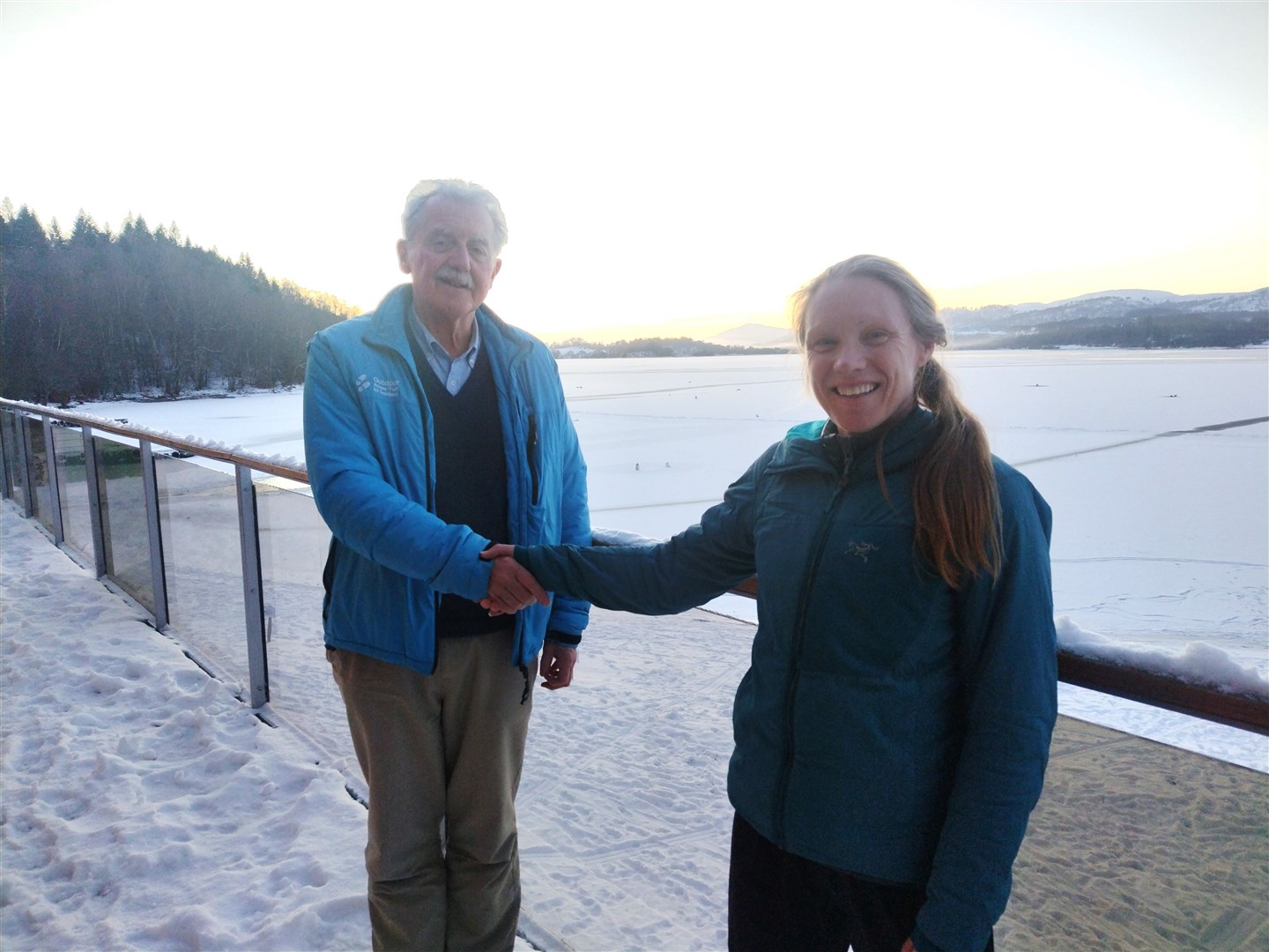 WARM WELCOME: “I couldn’t be happier to be handing over to Cat,” said Ian Moffett.