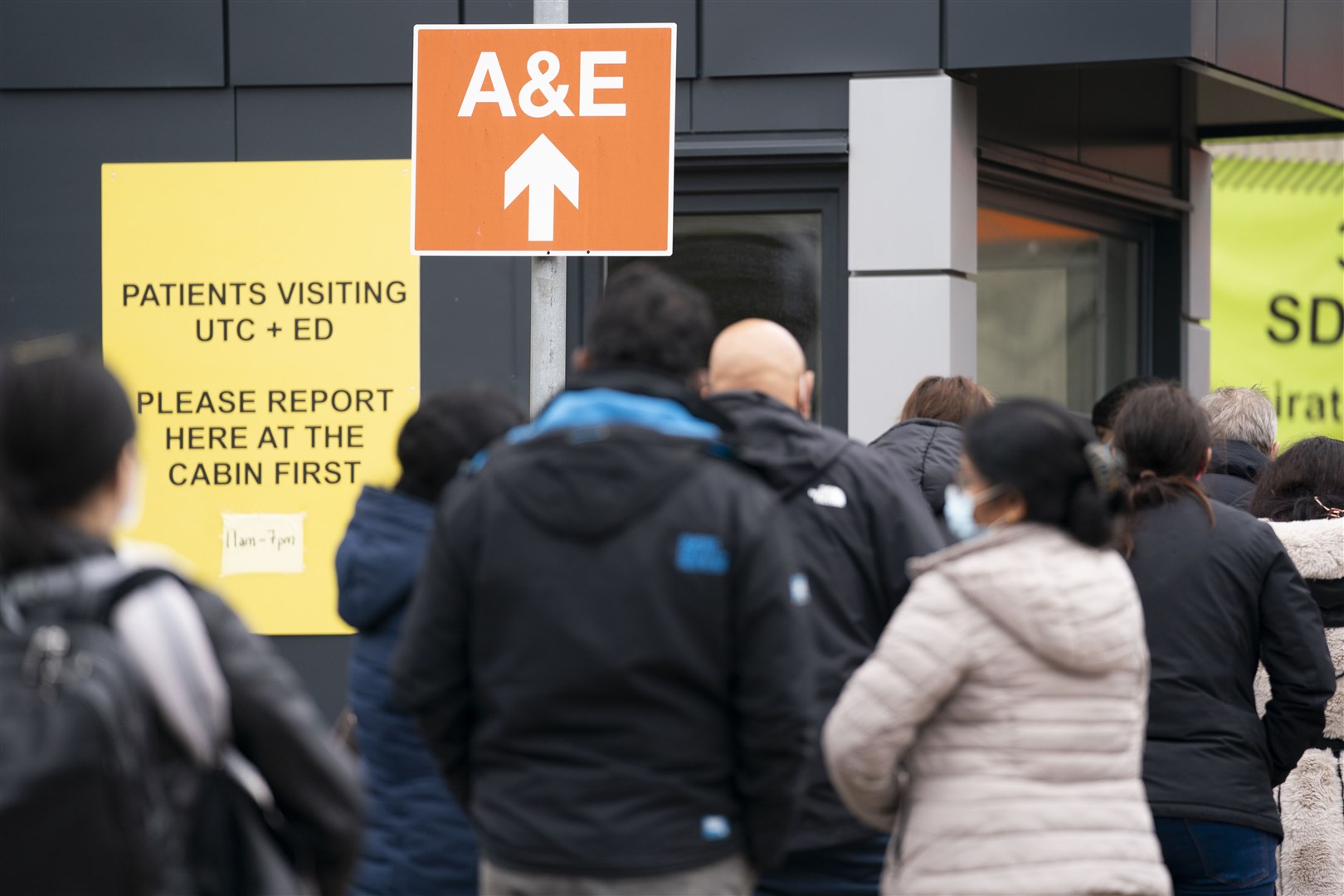The accident and emergency department at Northwick Park Hospital (Kirsty O’Connor/PA)