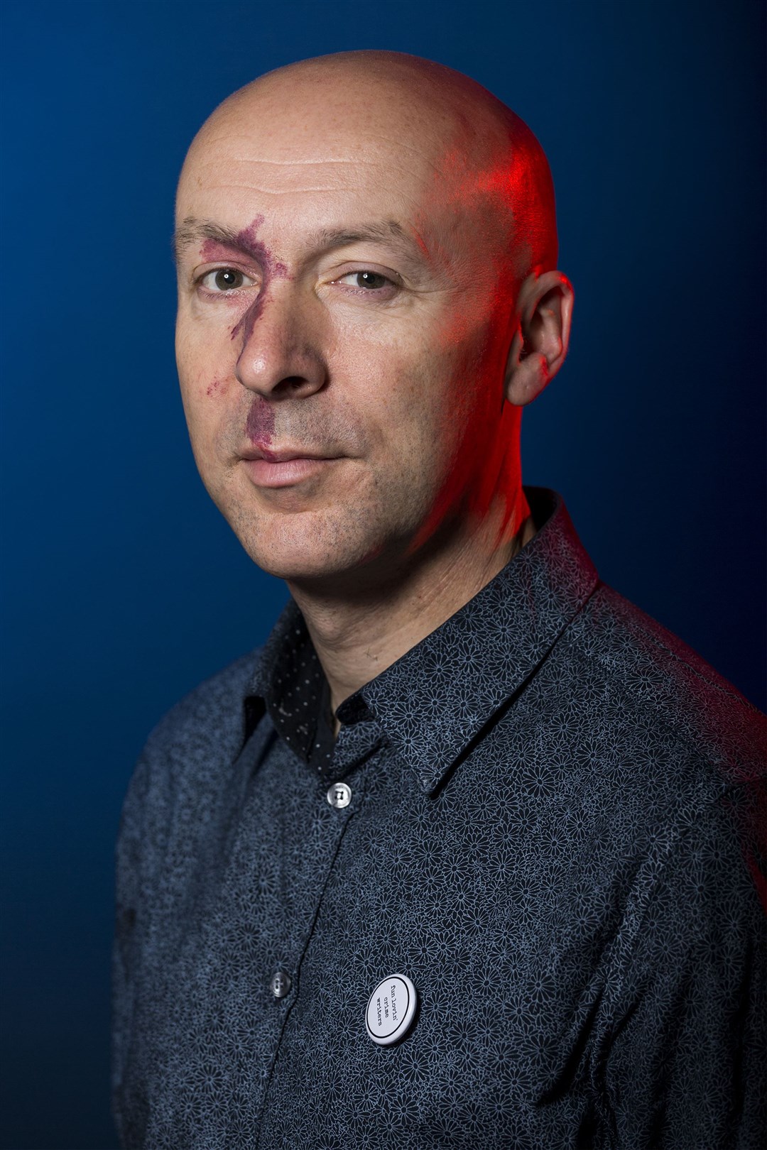 Chris Brookmyre photographed at The Golden Lion Hotel at Bloody Scotland, Scotland's International Crime Writing Festival in Stirling on the 09/09/2017. Paul Reich