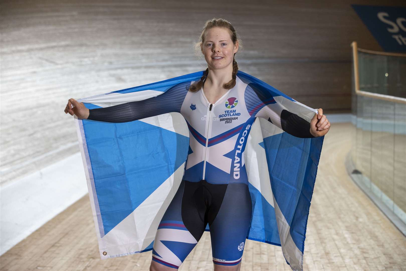 Team Scotland Cycling media day at Velodrome Glasgow Ellie Stone