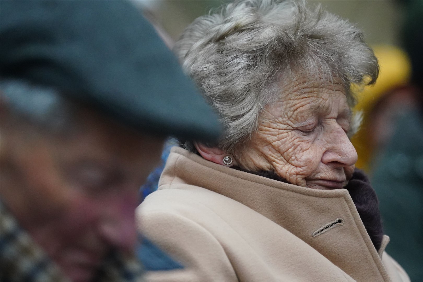People rescued by the Kindertransport attended the event at Liverpool Street Station (Victoria Jones/PA)