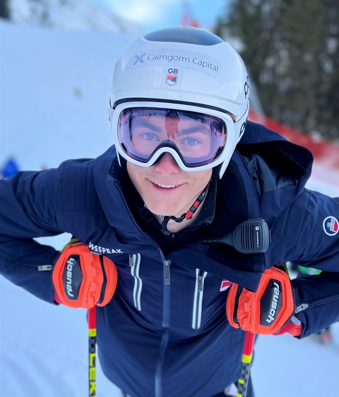 Calum Langmuir trained at Cairngorm Mountain and the Lecht in his early days.