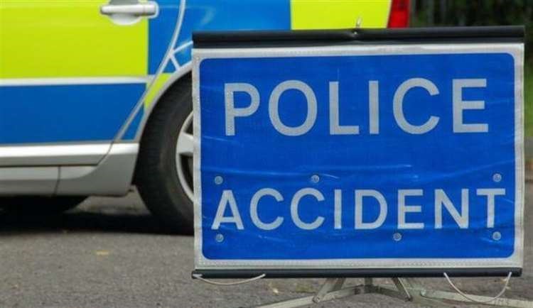Police said the A938 was closed following the collision (stock image).