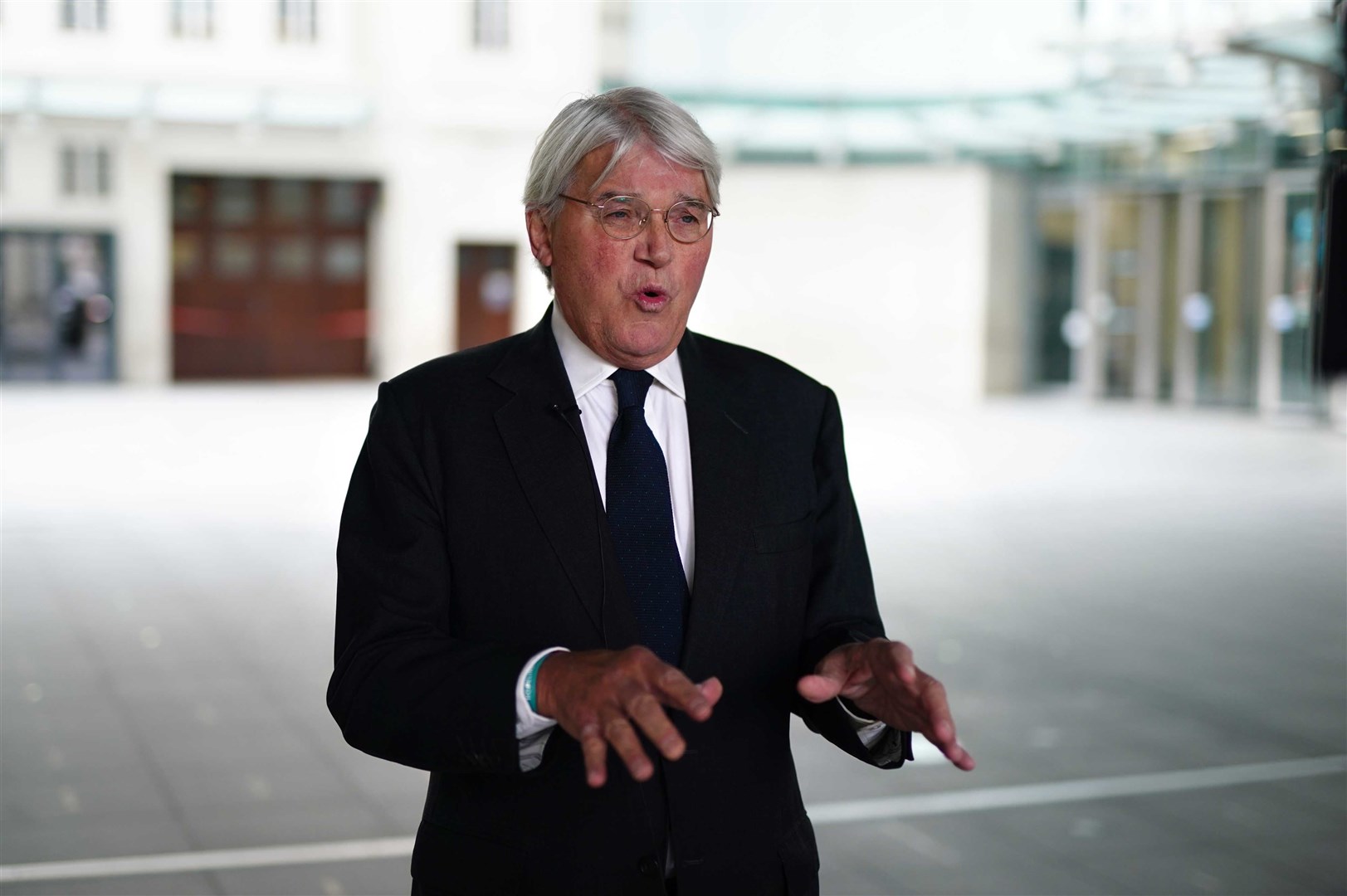 Shadow foreign secretary Andrew Mitchell said Israel ‘absolutely has the right of self-defence’ (Jordan Pettitt/PA)
