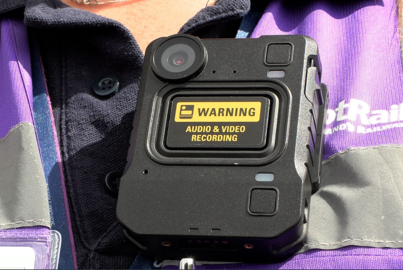 Every member of staff will be able to have a body cam on Scotland's Railway if they want one.