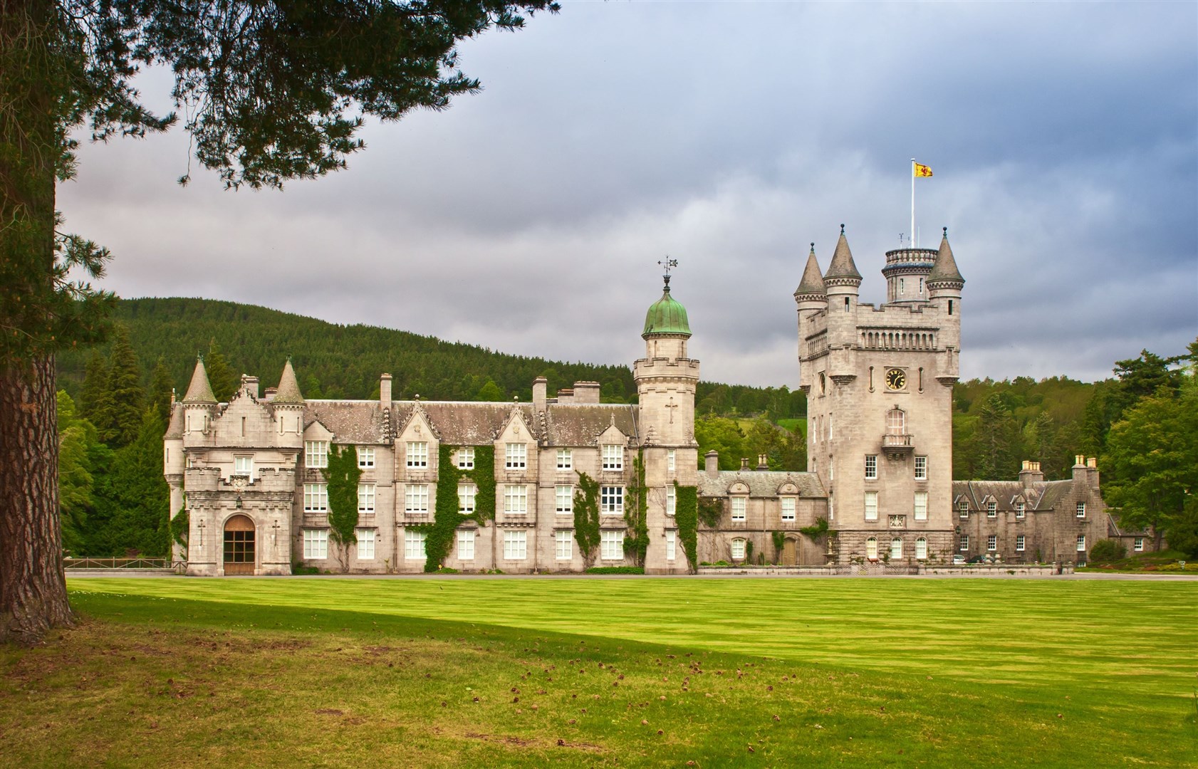 The Queen passed away yesterday at Balmoral Castle in Royal Deeside, Aberdeenshire. Library image.