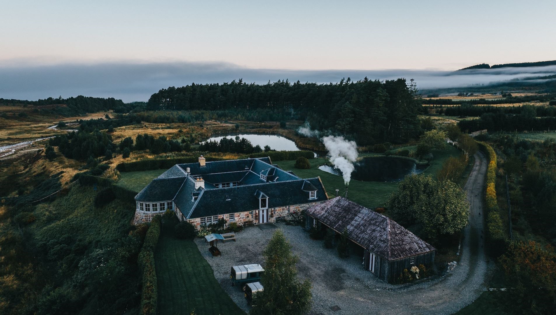 Dorback Lodge... Mr Stockdale said: “We hope to be able to accommodate around 10 adults in five double rooms plus additional space for children in the wonderful property, and we hope to finalise furnishing ready for the summer.”