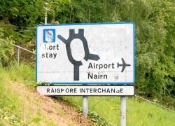 Raigmore Interchange, Inverness.
