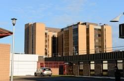 Part of Raigmore Hospital was closed to visitors