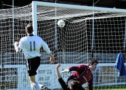 Ross Thomson scores for Inverness City at Grant Street Park