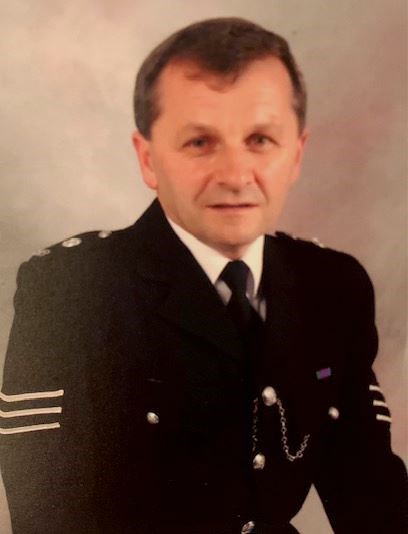 David Fraser during his time in Northern Constabulary.