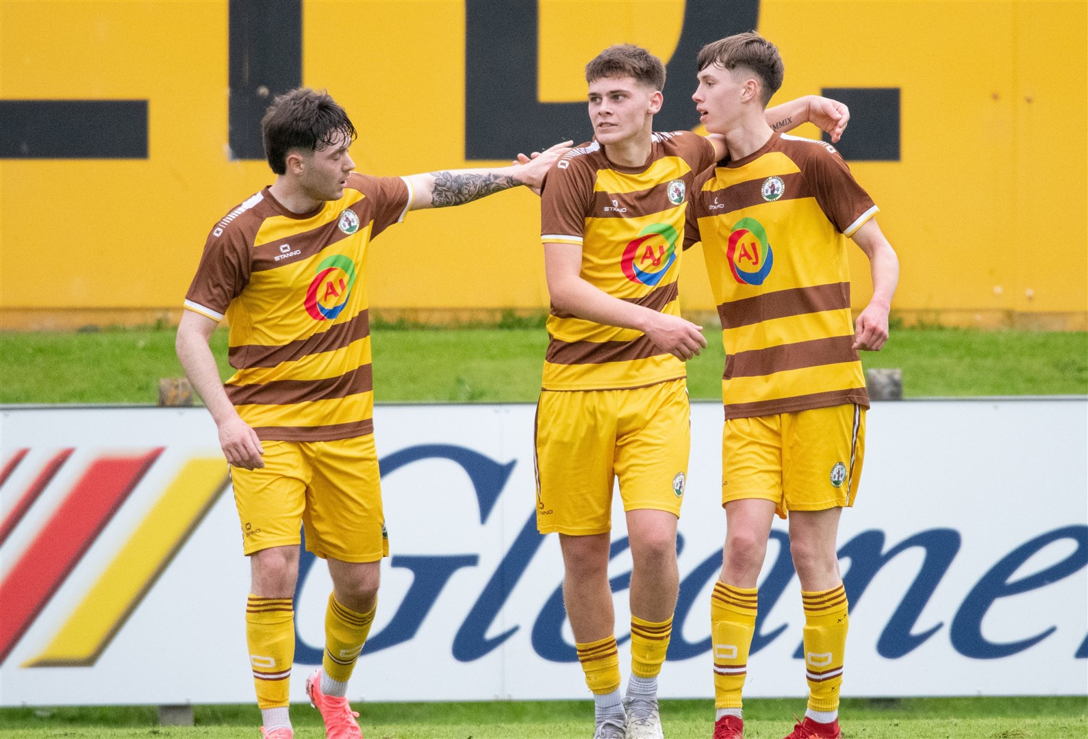 Forres Mechanics scored eight past Rothes in the North Cup. Picture: Daniel Forsyth.