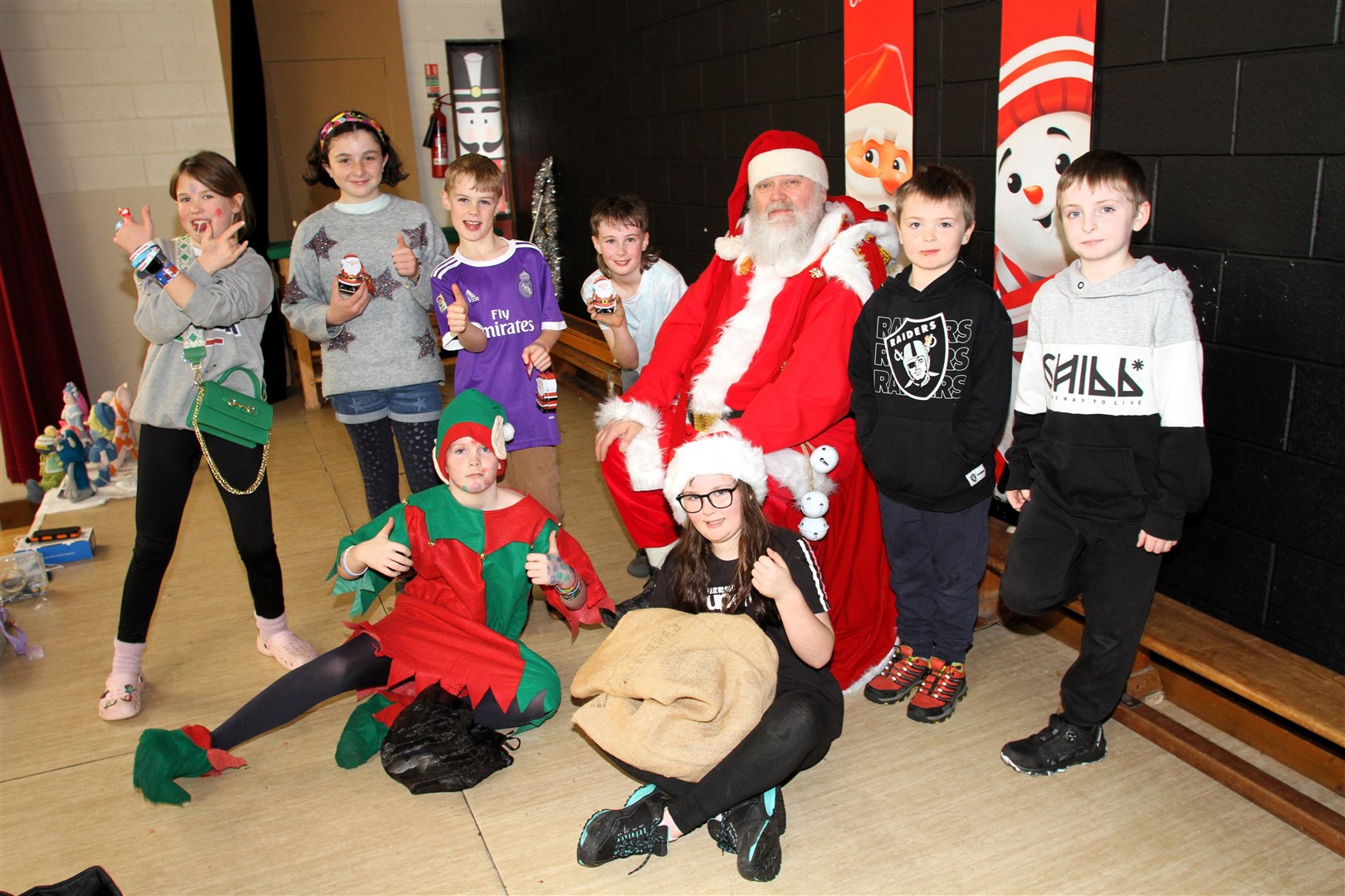 SANTA'S HERE! First stop Kincraig Community Hall on Saturday