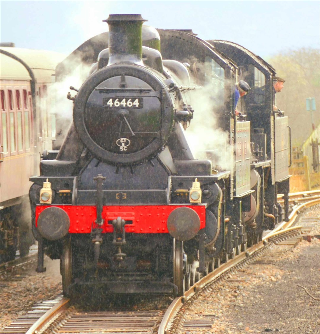 FULL STEAM AHEAD: The three-day event officially marked the opening of the railway season between Aviemore and Broomhill stations.