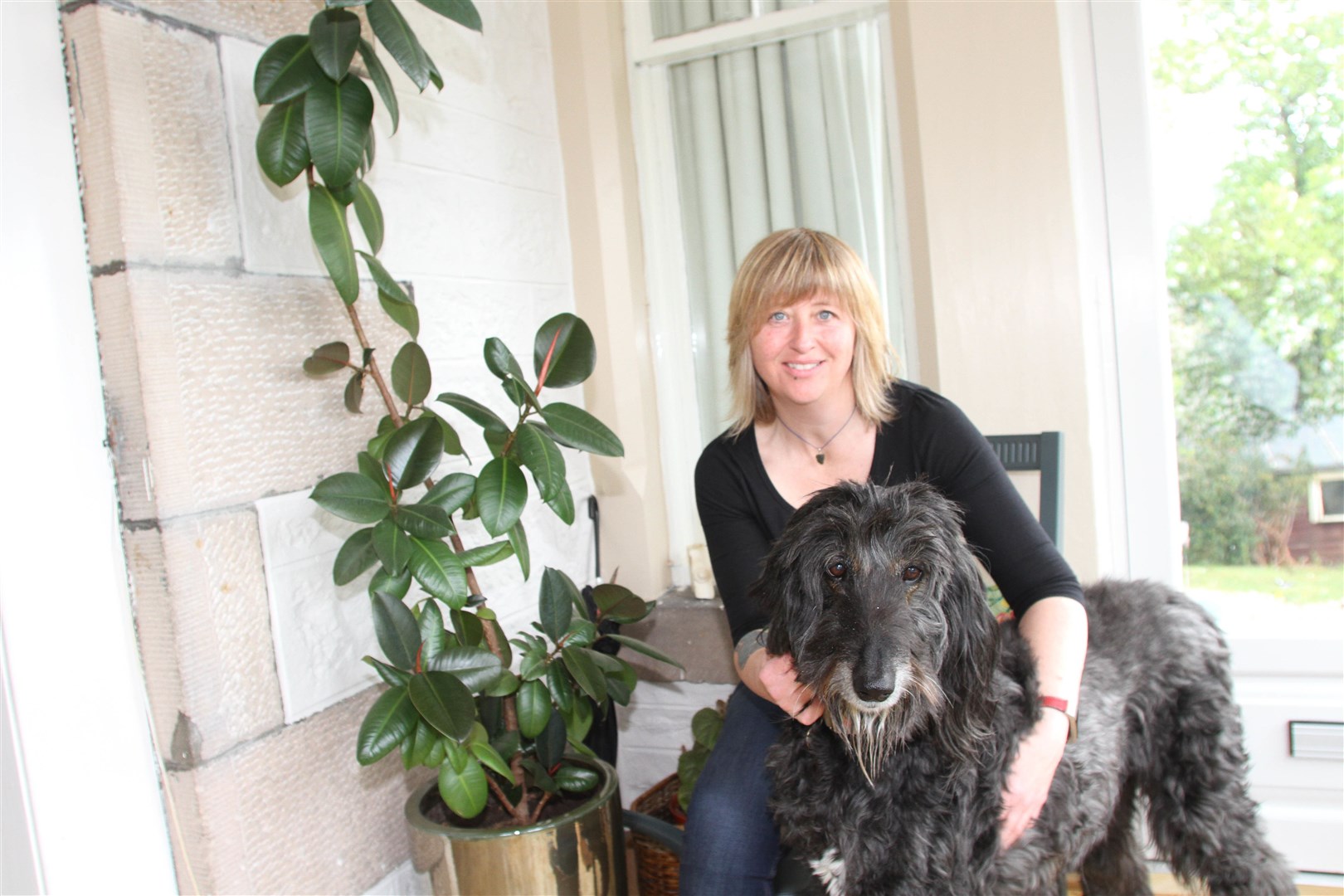 Councillor Pippa Hadley who is at the forefront of trying to make the Highlanders a greener place.