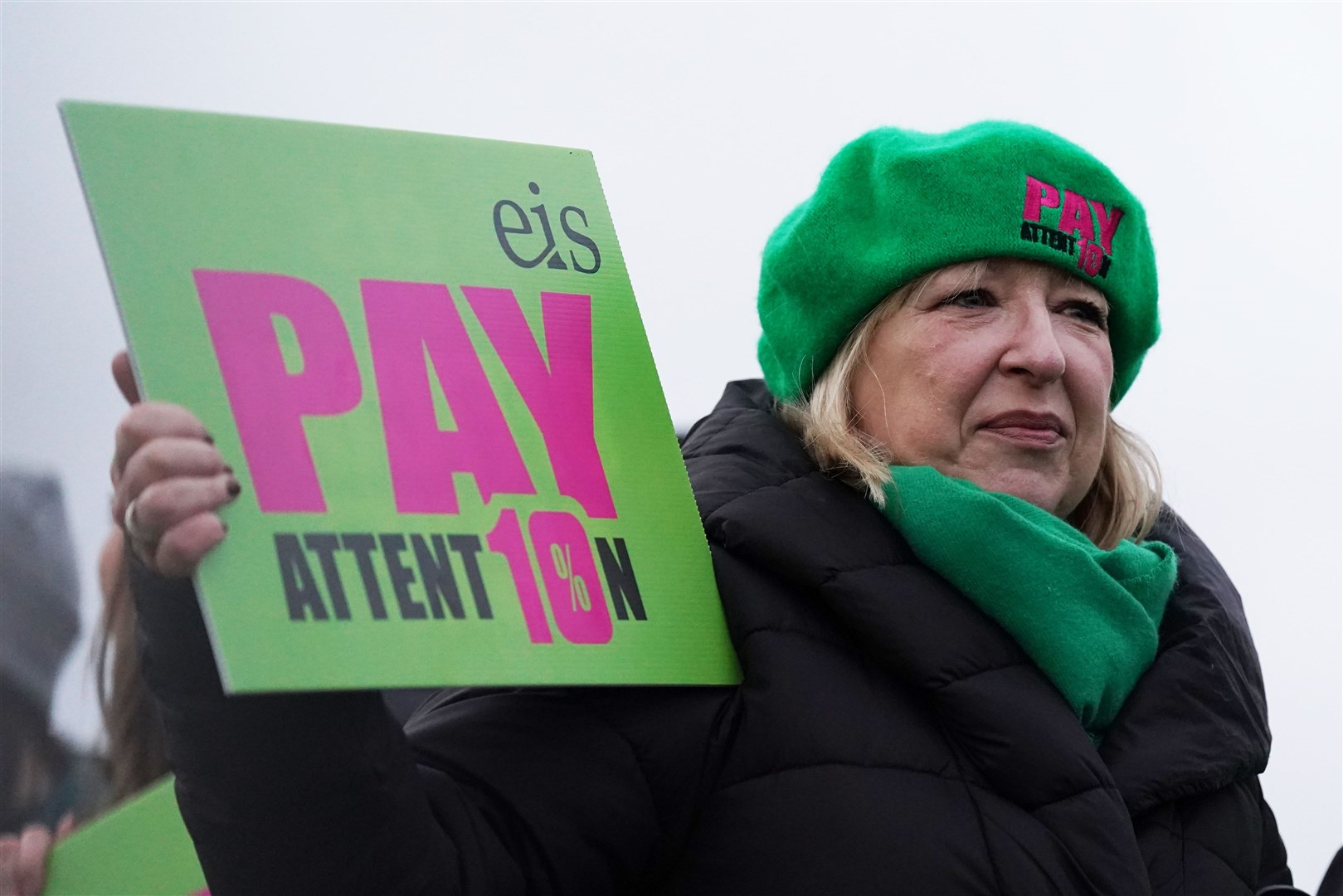 EIS general secretary Andrea Bradley said a new pay offer for teachers is a ‘tiny baby step forward’ (Andrew Milligan/PA)