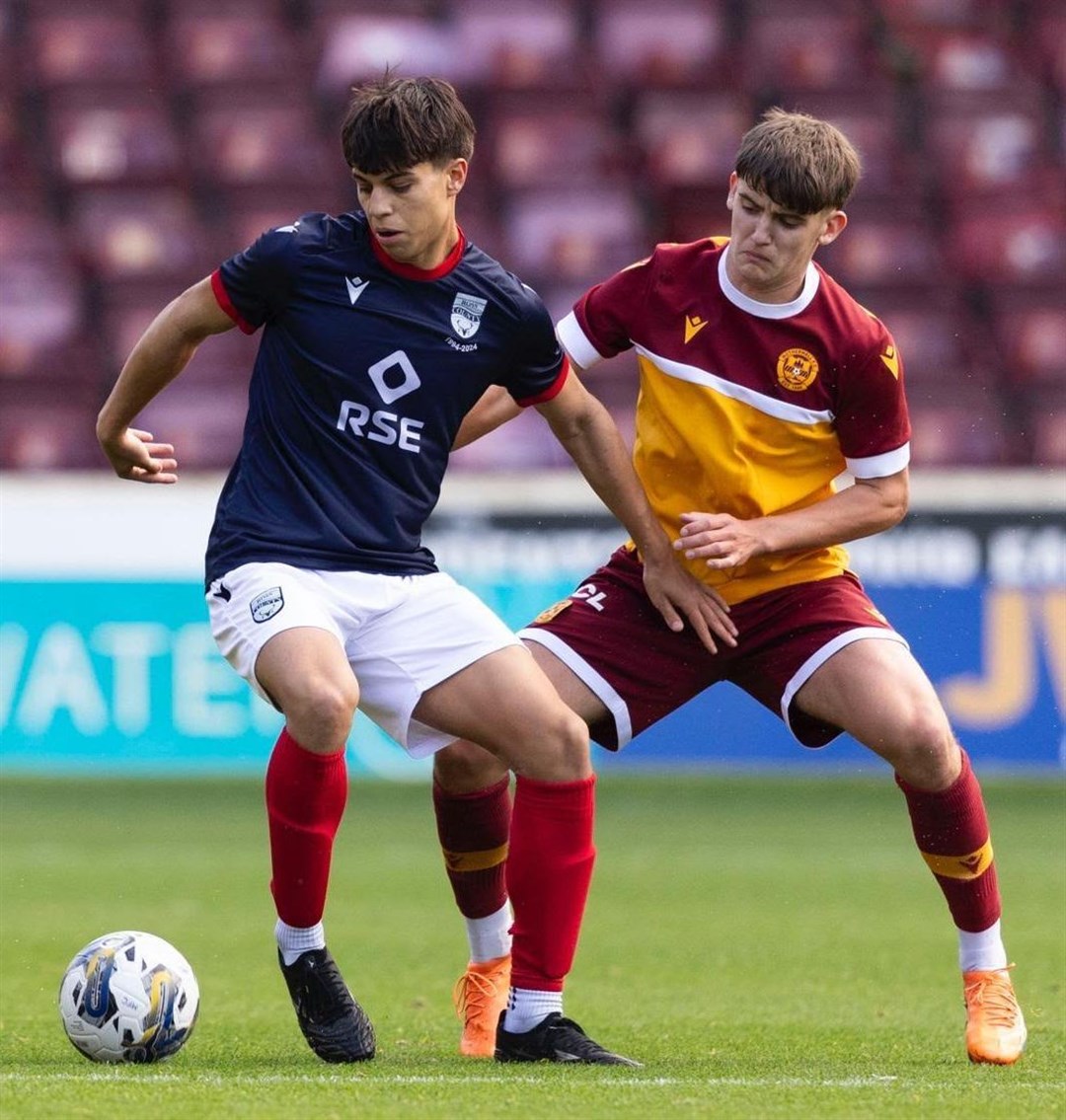 Torran Lambie pictured in action.