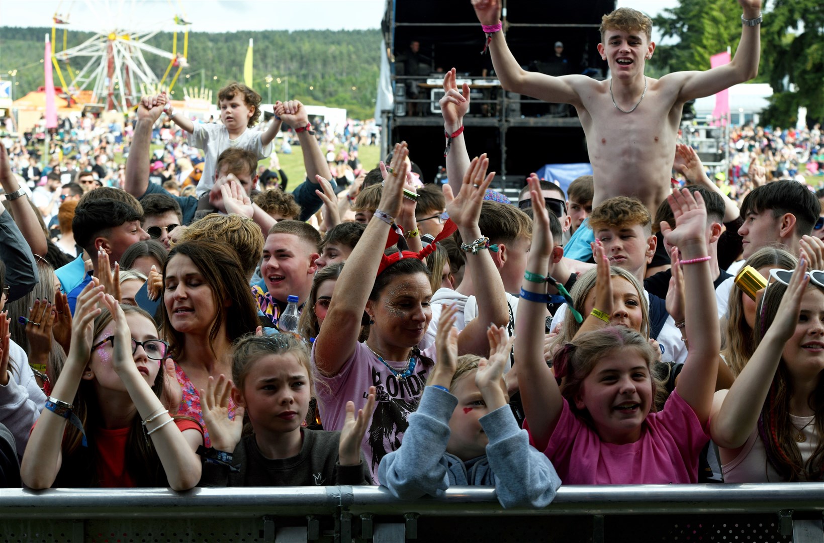 There has been a community feel to the Belladrum Festival. . Picture: James Mackenzie