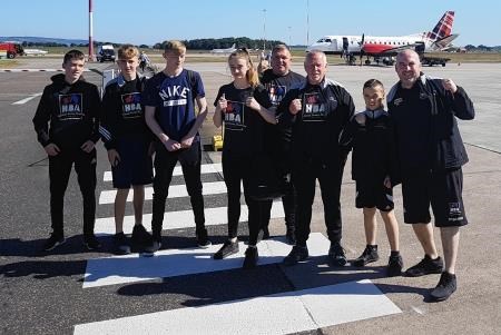 Highland Boxing Academy's Monkstown squad won four medals overall - one gold and three silvers.