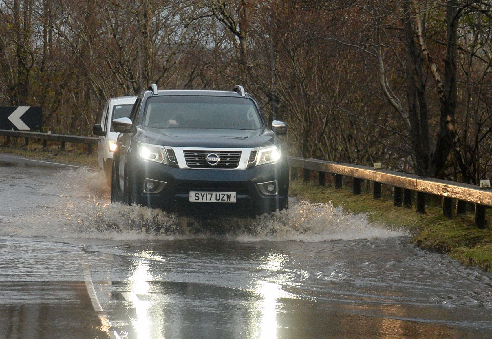 Localised flooding could affect transport links (stock image).