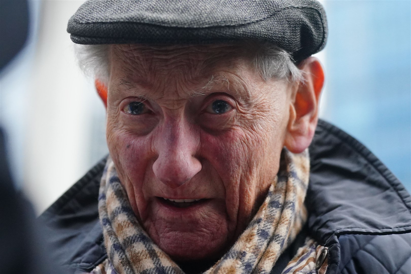 Father Francis Wahle attended a special ceremony at Liverpool Street Station to mark the 85th anniversary of the Kindertransport (Victoria Jones/PA)