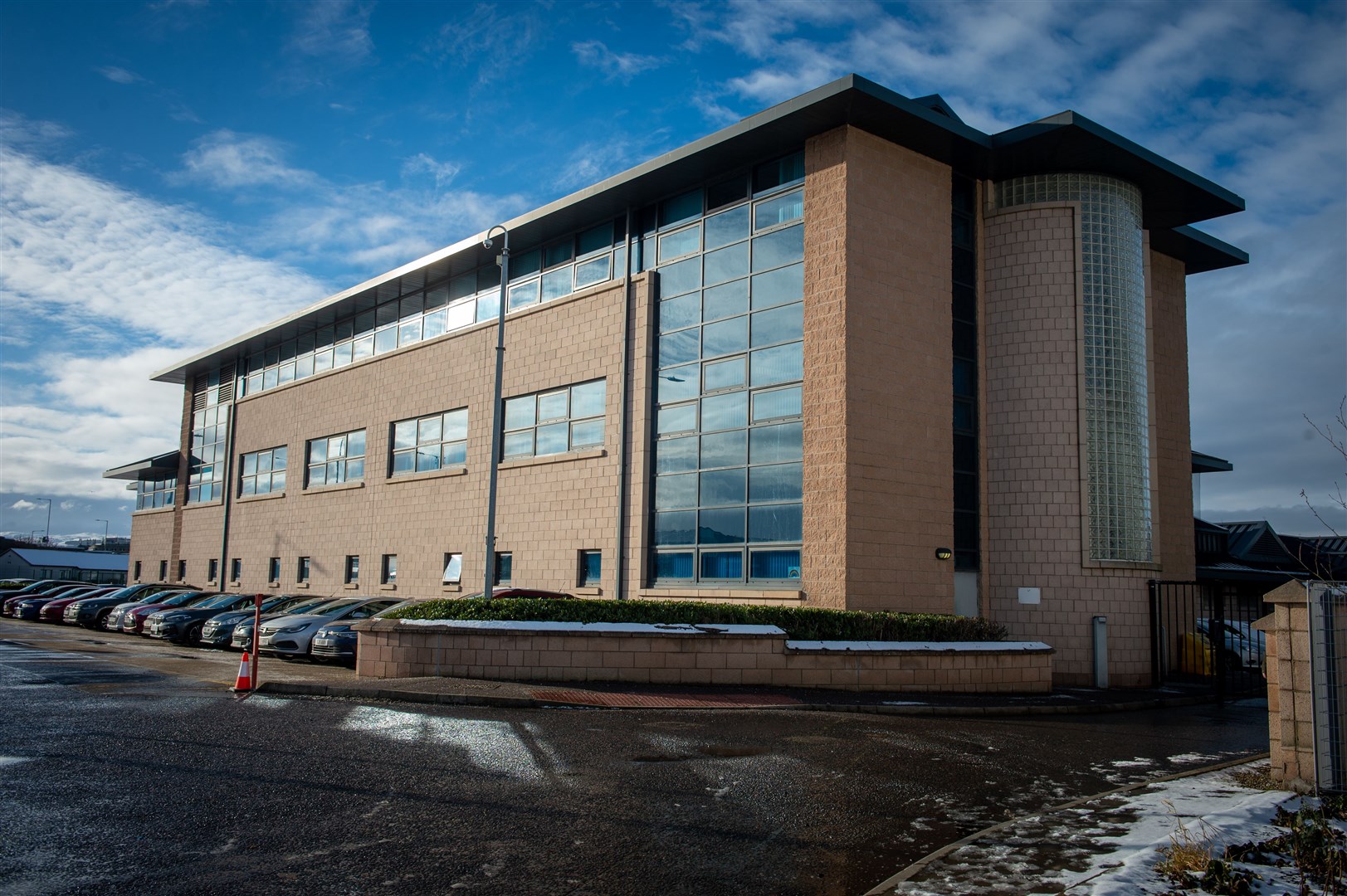 Burnett Road police station in Inverness.