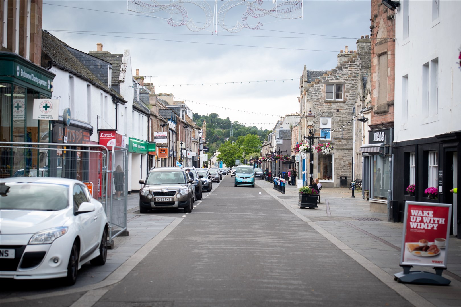 Dingwall High Street.
