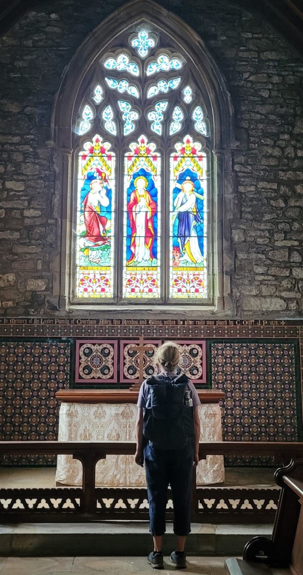 Alice Bryant said she goes to mass every Sunday without fail (Alice Bryant/PA)