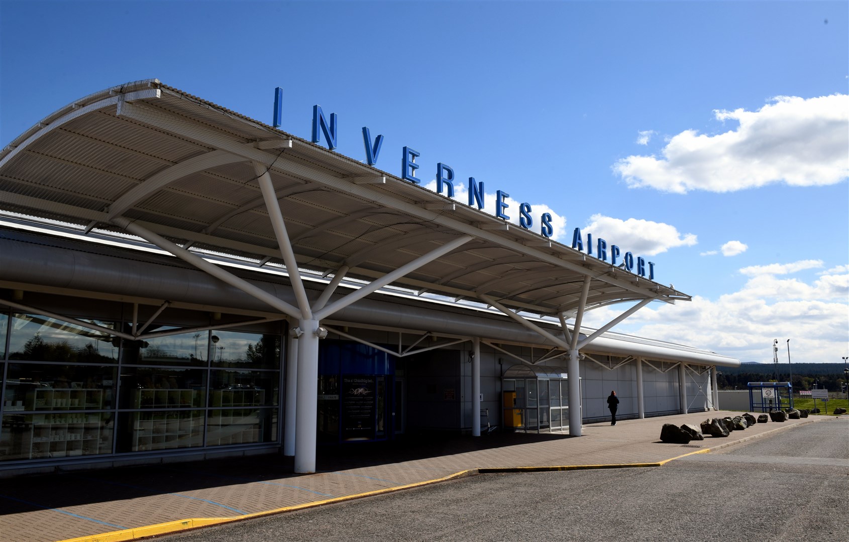 Passengers may experience longer wait times as they pass through the security process at Inverness Airport.