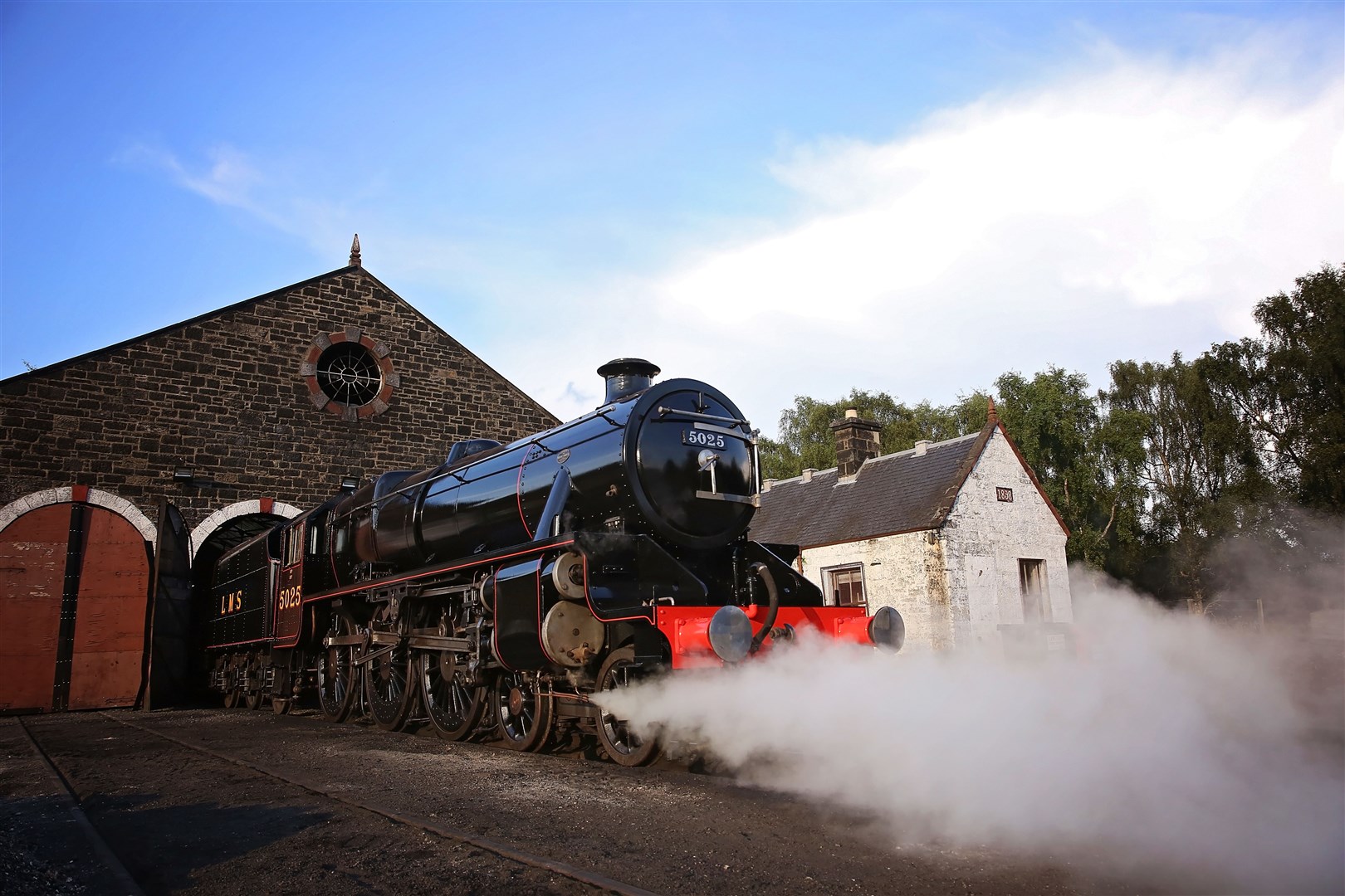 STEAMING UP: The focus for now by the Strathspey Railway Company is keeping services running for the rest of this week.