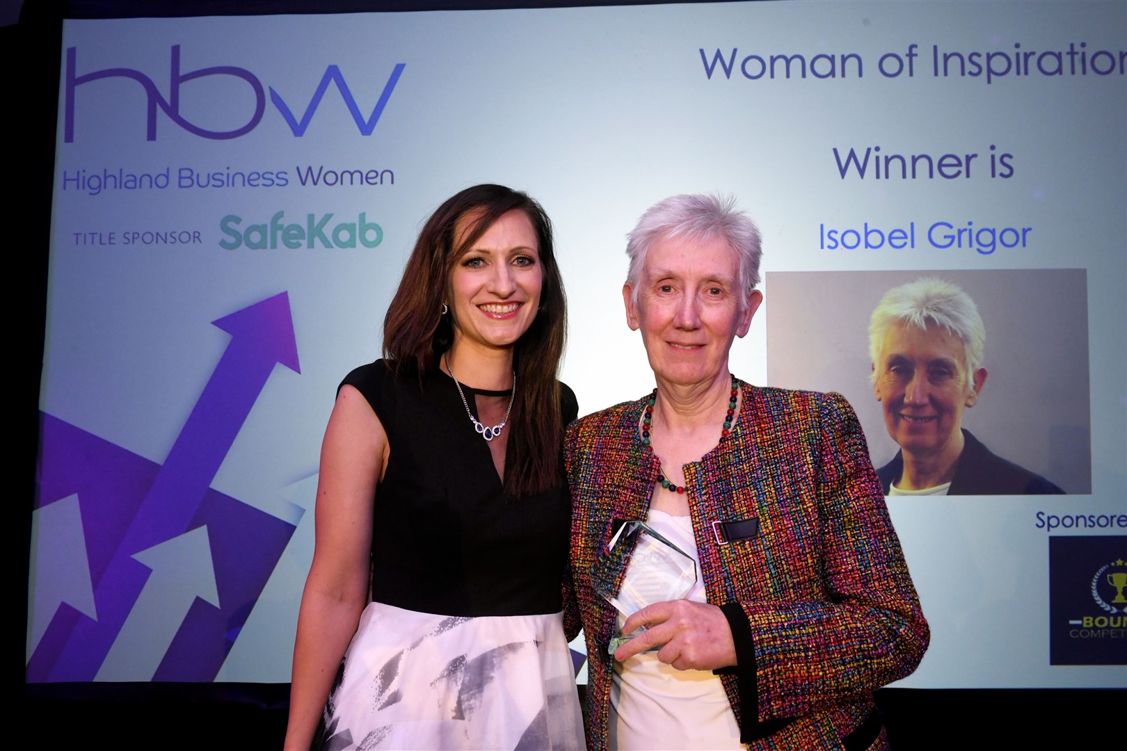Isobel Grigor was crowned woman of inspiration at last year's awards. Picture: James Mackenzie.
