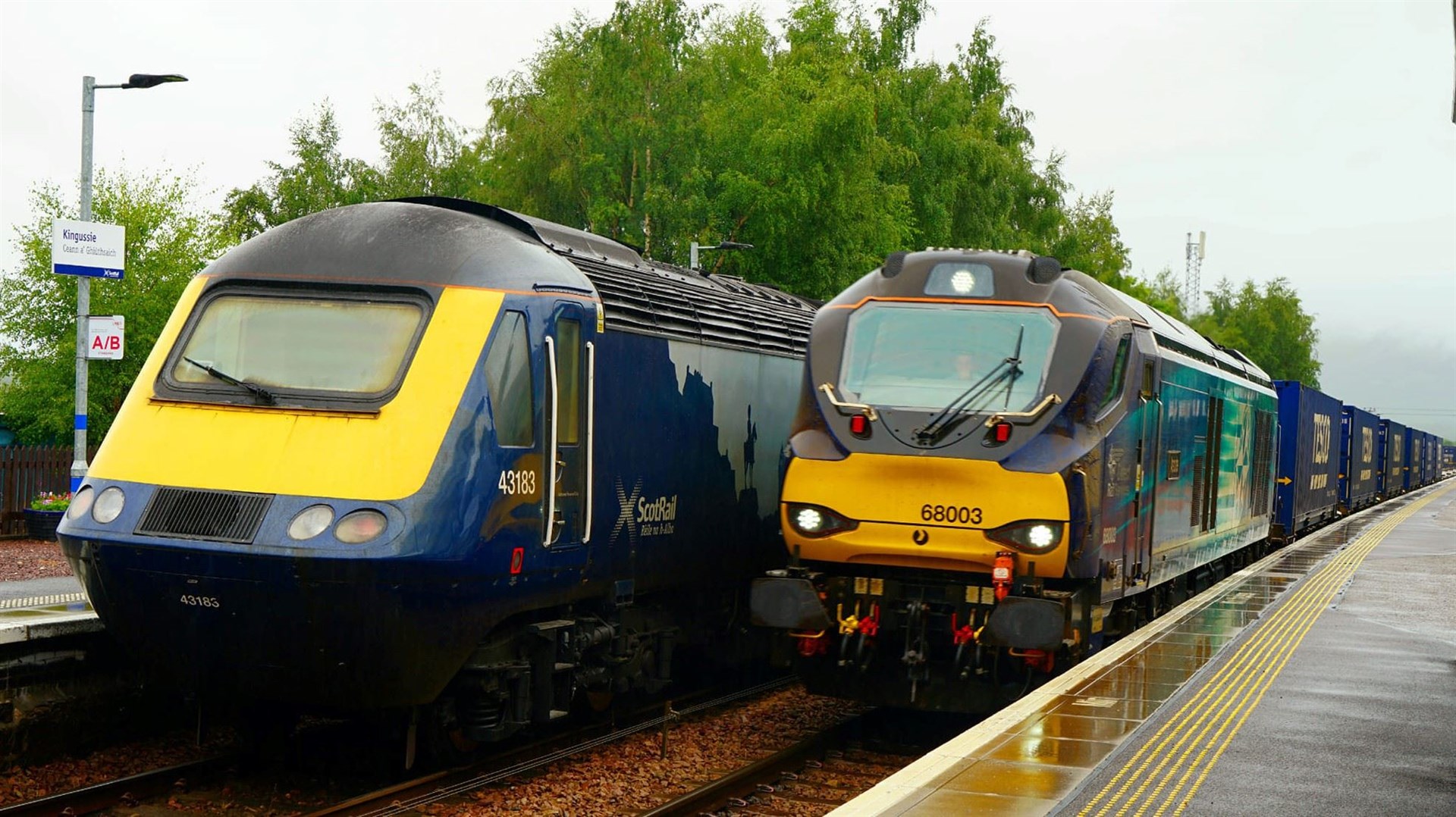 New timetables have been published for the Highland Main Line