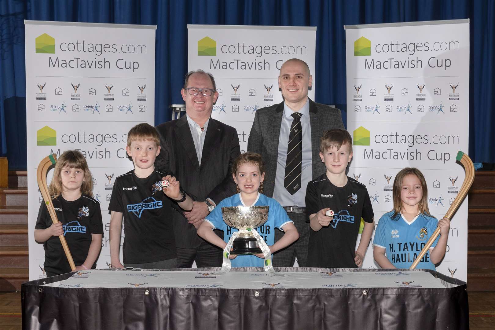 The MacTavish Cup first one draw which took place earlier today in Inverness. Picture: Neil G Paterson