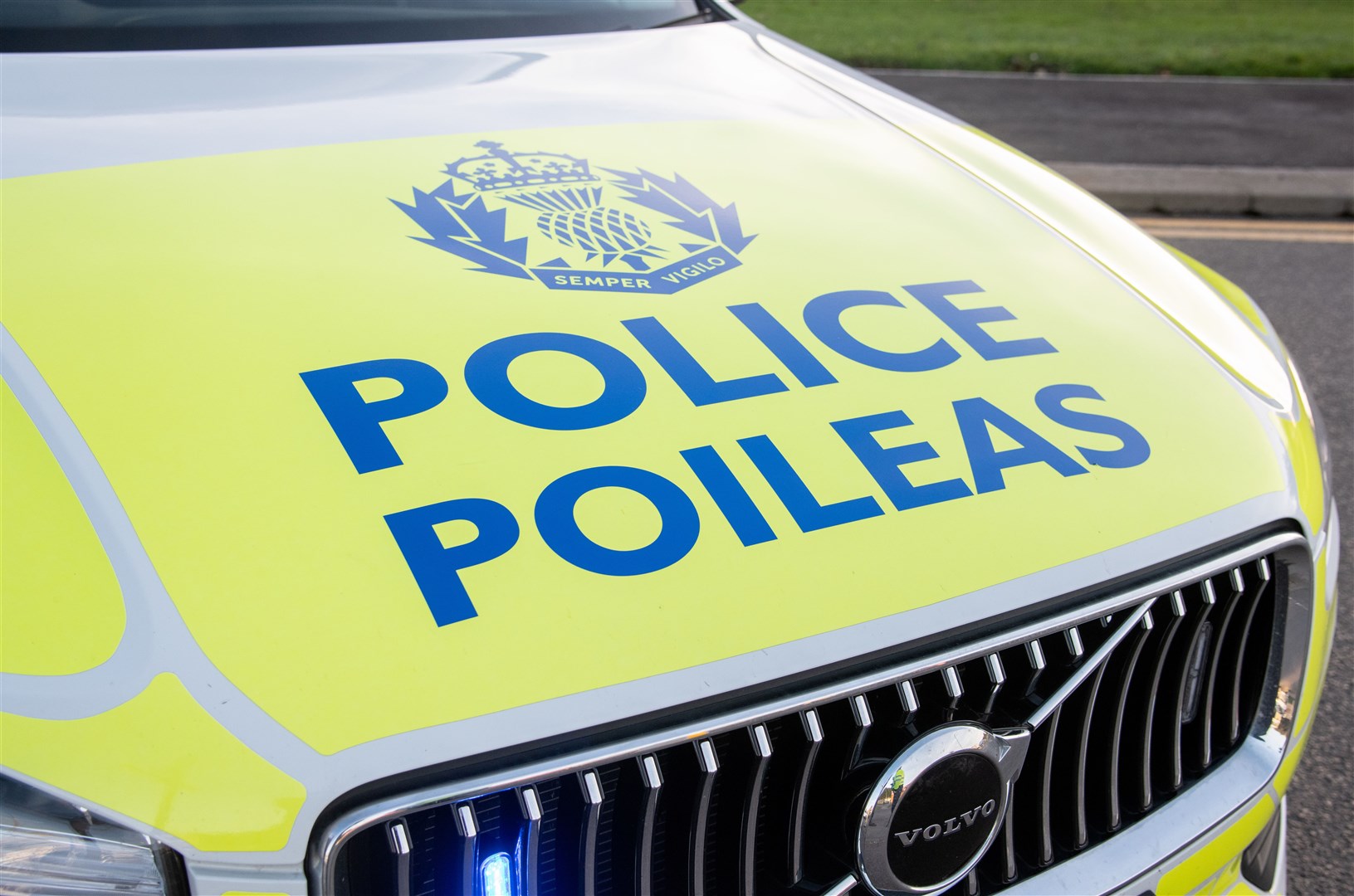 Police have issued a fixed penalty notice to a driver following a crash on the A9.