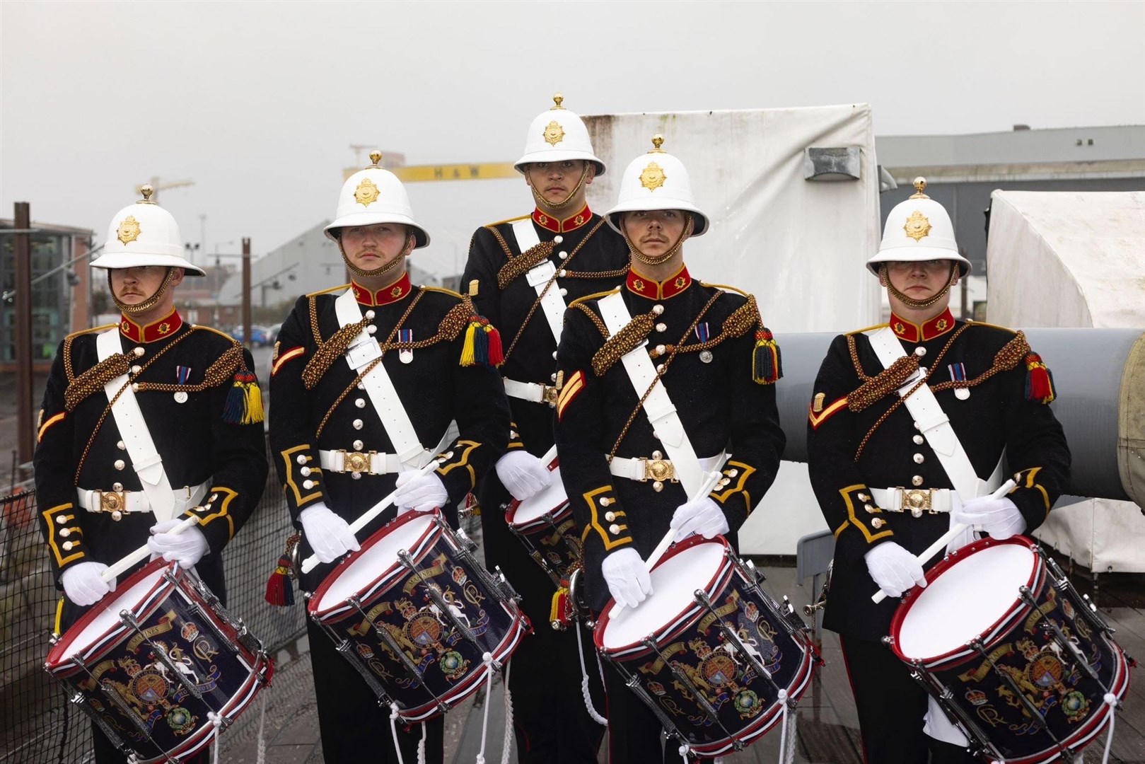 ON PARADE: The band will play for various local causes