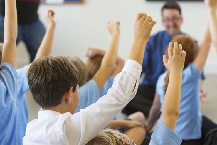 School classroom, stock picture.